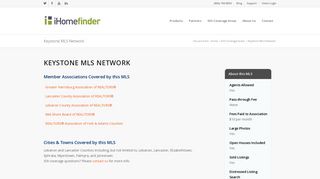IDX for Keystone MLS Network | iHomefinder