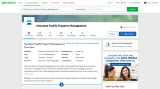 Working at Keystone Pacific Property Management | Glassdoor
