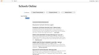 Schools Online: Keystone School Online Login