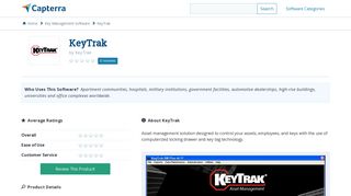 KeyTrak Reviews and Pricing - 2019 - Capterra