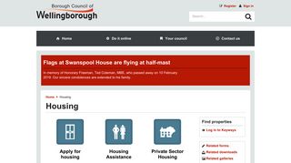 Housing | Borough Council of Wellingborough