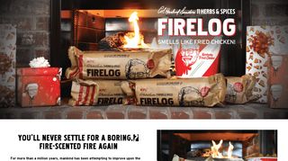 Fire Log - KFC.com