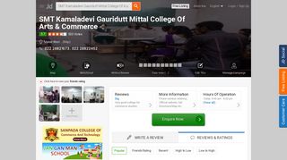 SMT Kamaladevi Gauridutt Mittal College Of Arts & Commerce, Malad ...