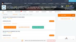 Smt Kamaladevi Gauridutt Mittal College of Arts and ... - Collegedunia