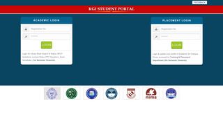 Welcome to KGI STUDENT PORTAL - Koustuv Group of Institutions