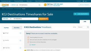 KGI Destinations Timeshare Resales | Search Timeshares for Sale