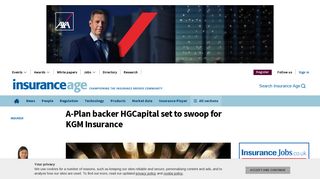 A-Plan backer HGCapital set to swoop for KGM Insurance - Insurance ...