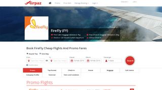Fly Together with FireFly and Get Best Ticket Price from Airpaz