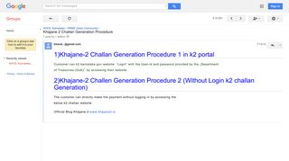 Khajane 2 Challan Generation Procedure - Google Groups
