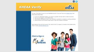 KHEAA Verify
