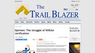 Opinion: The struggle of KHEAA verification - The Trail Blazer: Opinion