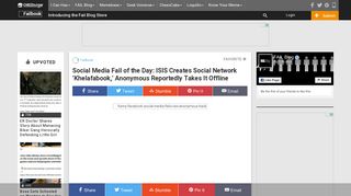 Social Media Fail of the Day: ISIS Creates Social Network - Cheezburger