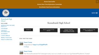 Kennebunk High School-Maine Regional School Unit 21