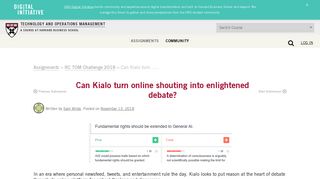 Can Kialo turn online shouting into enlightened debate ...