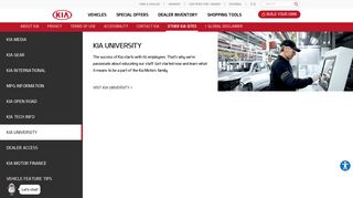 Kia University Online Courses about the Auto Industry - Kia Motors ...