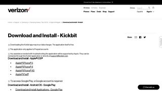 Download and Install - Kickbit | Verizon Wireless