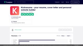 Kickresume - your resume, cover letter and personal website builder ...