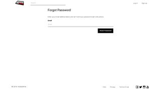 Forgot Password - KicksOnFire