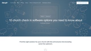 10 church check in software options you need to know about - Disciplr
