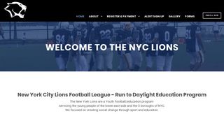 NYC Lions Youth Football – A Team Like No Other