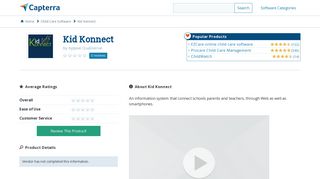 Kid Konnect Reviews and Pricing - 2019 - Capterra