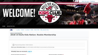 Bulls Kid Nation : Sign Up - Bulls Kid Nation and Academy