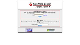 Kids Care Center Parent Portal