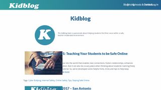 Kidblog – Kidblog