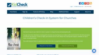 Children's Check-In System for Churches - KidCheck