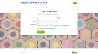Login as an Employer - Log In - Childcare by Sodexo