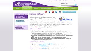 KidKare Software - Providers Choice