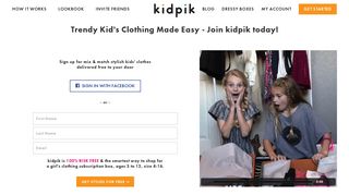 Sign-up for the Best Monthly Clothes & Outfit Subscription Box ... - Kidpik