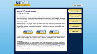 kidSAFE Seal Program