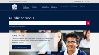 Home | Public schools - NSW DoE