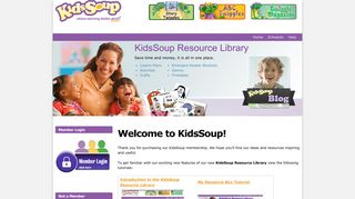 Welcome to KidsSoup! | KidsSoup Resource Library