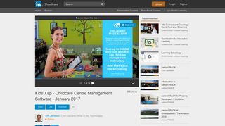 Kids Xap - Childcare Centre Management Software - January 2017