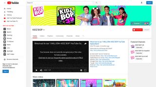 KIDZ BOP - YouTube