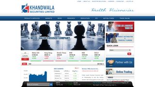 Khandwala Securities Limited.