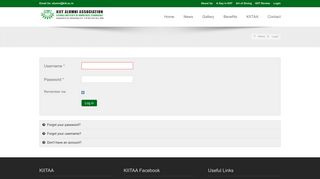 KIITAA Login - KIIT Alumni Association