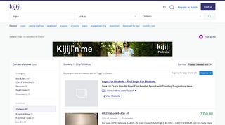 Login | Kijiji in Ontario. - Buy, Sell & Save with Canada's #1 Local ...