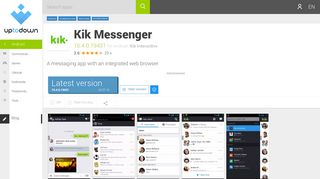 Kik Messenger 15.3.1.19020 for Android - Download