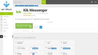 download kik messenger free (android)