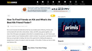 How To Find Friends on Kik and What's the Best Kik Friend Finder?
