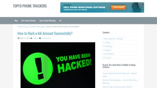 Top Kik Account Hacking Software You don't Want to Miss Out On