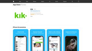 Kik on the App Store - iTunes - Apple