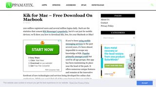 Kik for Mac – Free Download On Macbook | Appamatix