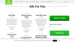 Kik for Mac Archives - Kik Login Online