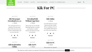 Kik For PC Archives - Kik Login Online
