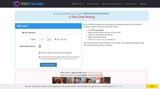KikFriender | BEST Kik Usernames, Girls & Guys | Find Kik Friends