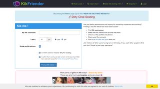 KikFriender | BEST Kik Usernames, Girls & Guys | Find Kik Friends